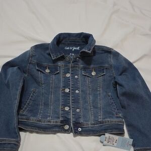 🚨SALE🚨 Cat & Jack Blue Denim Kids Jacket Size M